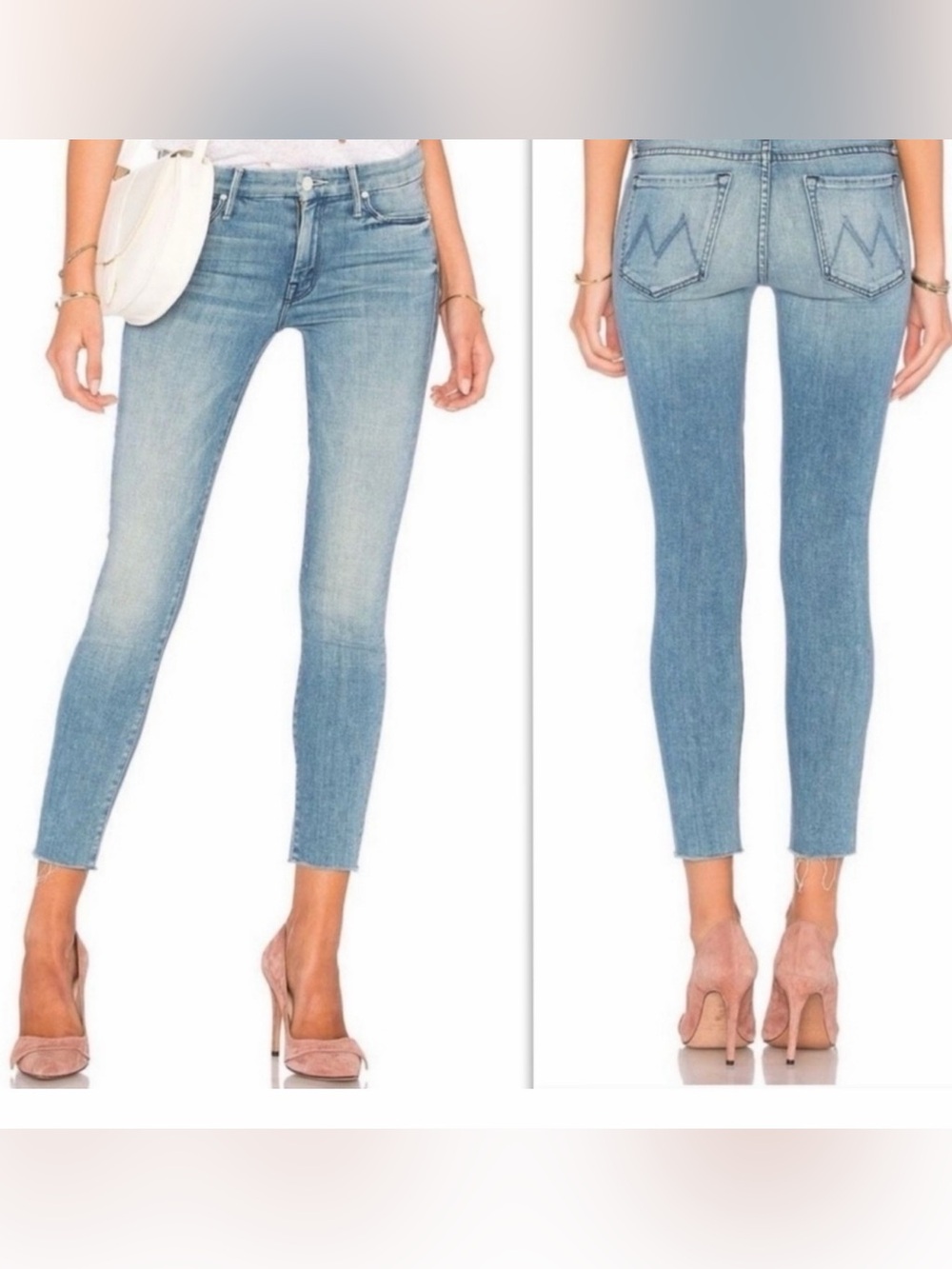 MOTHER - Looker Ankle Fray - Size 27